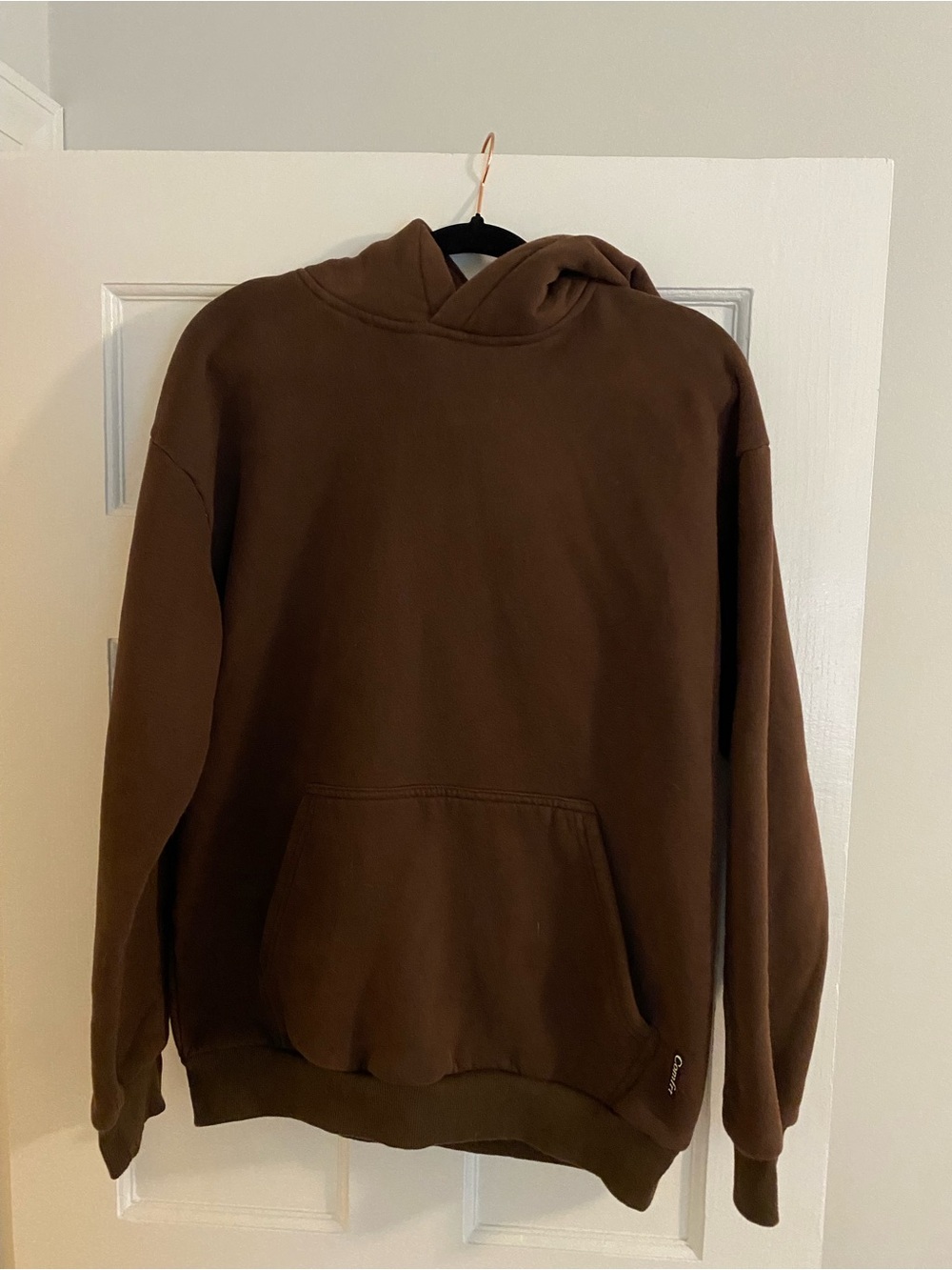 Brown Comfrt hoodie